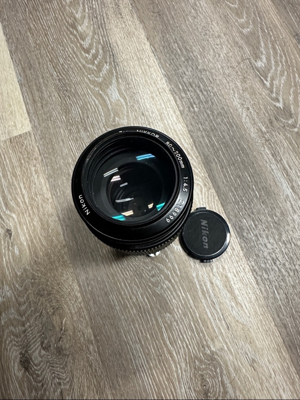 Nikon Black 80-200mm f/4.5 Telephoto Lens